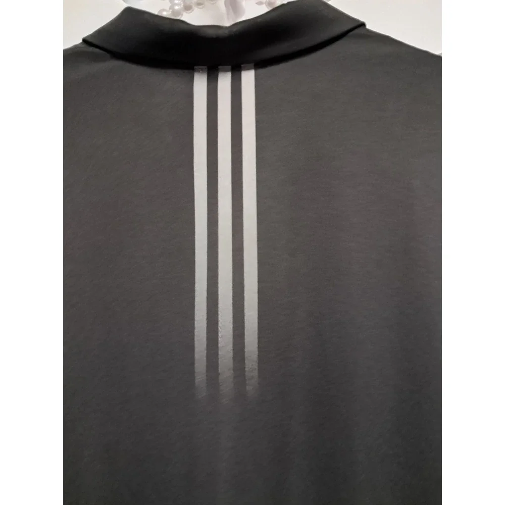 Mens‎ Black Adidas Polo-Size 2 XL